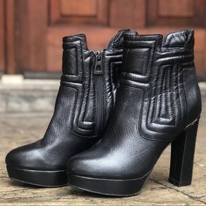 RUDSAK Leather Ankle Heeled Boots
